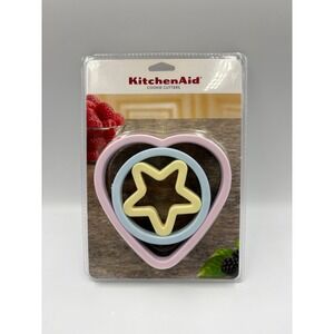 KitchenAid Cookie Cutters‎ Soft Grip Nesting 3 Piece Set SEALED